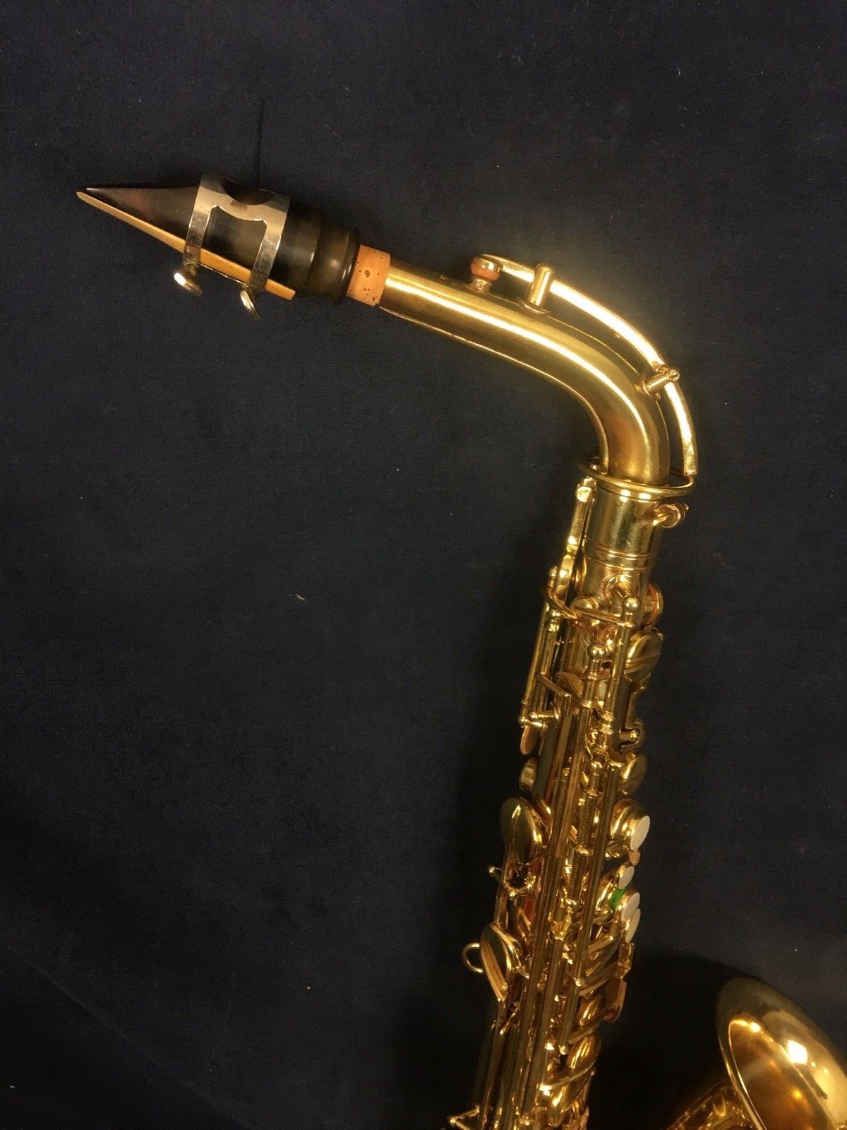 Vintage 1920's Wurlitzer American Alto Sax. Model 48M. New Pads. Refurbished.