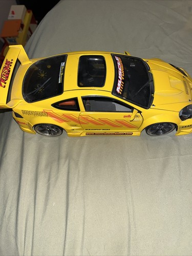Muscle Machines Acura RSX 1:18スケール 02 ACURA RSX DRIFT RACE CAR METALLIC ORANGE MUSCLE MACHINES