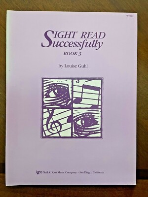 Sight Read Successfully - Book 3 - by Louise Guhl - 1991