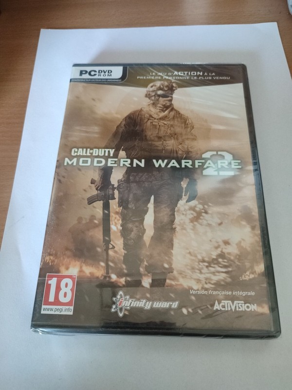 Call Of Dutty Modern Warfare  2 . Jeu Pc . Neuf Sous Blister.