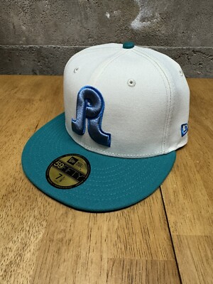 7 1/8 Pretty Lights x Jiberish New Era 5950 Fitted - NW Green Chrome   