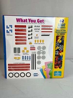 Klutz Lego Gear Bots 64 Pages Book Of Ideas And Inspiration With 62 Elements