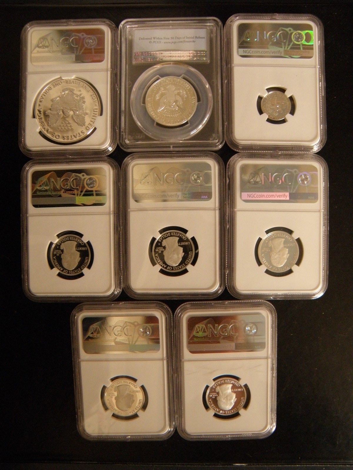 2016 LIMITED EDITION PROOF SET W/OGP  ALL PF70 MIXED NGC/PCGS SEE PICS