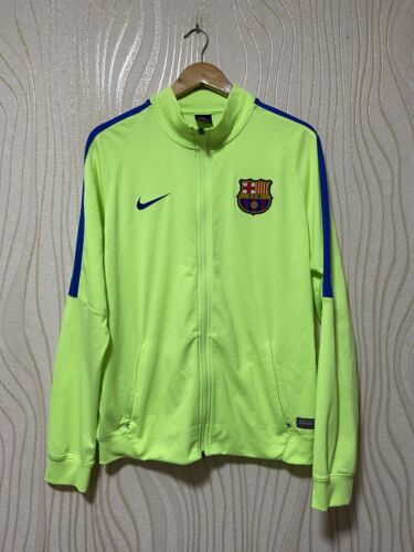 BARCELONA FOOTBALL SOCCER TOP JACKET NIKE 808947-368 sz L BARCELONA FOOTBALL SOCCER TOP JACKET NIKE 808947-368 sz L