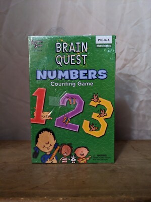 BRAIN QUEST Add & Subtract Math Puzzle Game Pre-K & Kindergarten Home School Aid