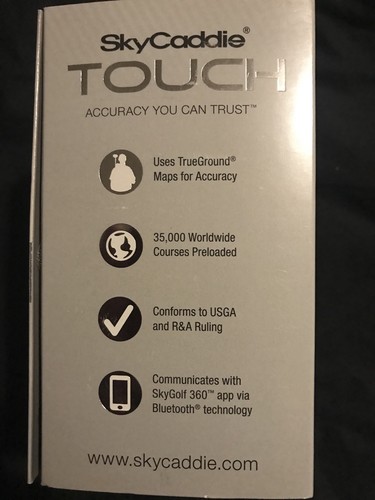 NIB SkyCaddie Touch GPS