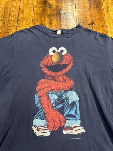J*様 エルモ tシャツ elmo shirt vintage changes Vintage Elmo Shirt Size XL Changes Jim Henson Sesame Street