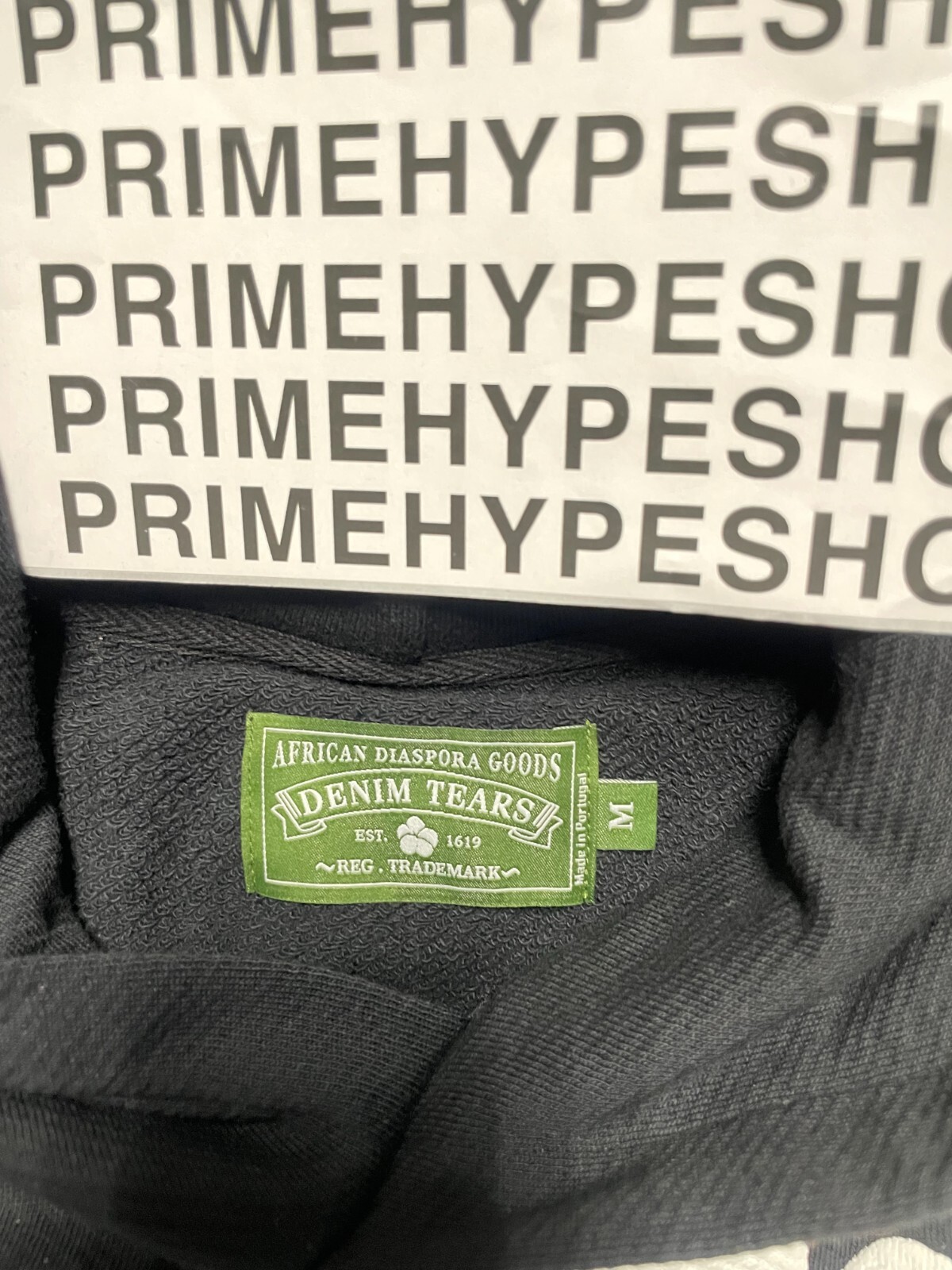 NEW Denim Tears The Cotton Wreath Sweatshirt Black Size S-XL AUTHENTIC Free Ship