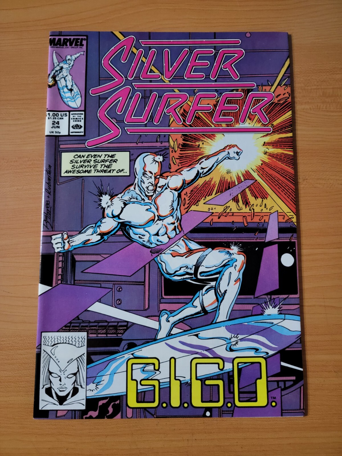 Silver Surfer v3 #24 Direct Market Edition ~ NEAR MINT NM