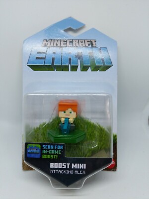 NIP Minecraft: Earth Boost Mini - Attacking Alex - Scan for in-game boost! 