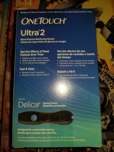 One Touch Ultra 2 Blood Glucose Testing Monitor Meter