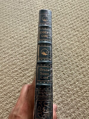 Easton Press Ender s Game Signed by Orson Scott Card New and Sealed