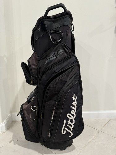 Titleist14間口スタンドバッグ&セルフバック&カードホルダー&タオル2枚 Titleist 14 - Cart bag