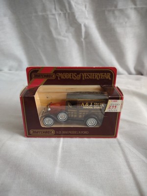 Matchbox of Yesteryear Y-21 1930 Model A Ford A&J Box General Stores 1:40 Scale