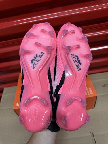 Pre-owned Nike Zoom Mercurial Vapor 15 Elite Fg P Soccer Cleats Mens 12 Fd0244-601 In Pink