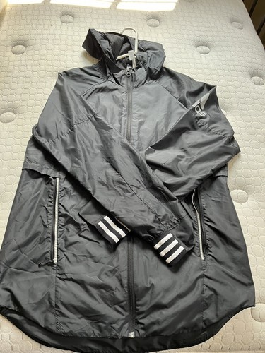 Black Adidas Windbreaker Mens L