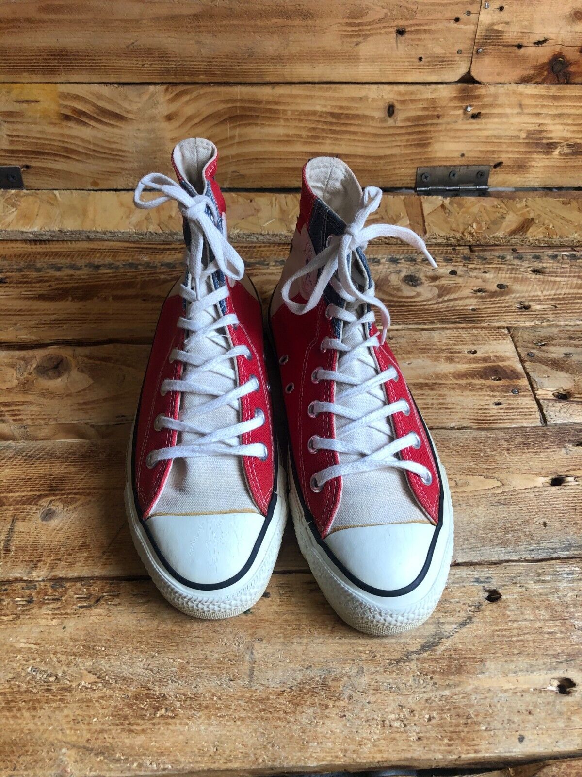 Vintage 90's Converse Multi color Chuck Taylor USA Made Hi-Top Sneaker size:6.5 | eBay Vintage 90's Converse Multi color Chuck Taylor USA Made Hi-Top Sneaker size:6.5 | eBay
