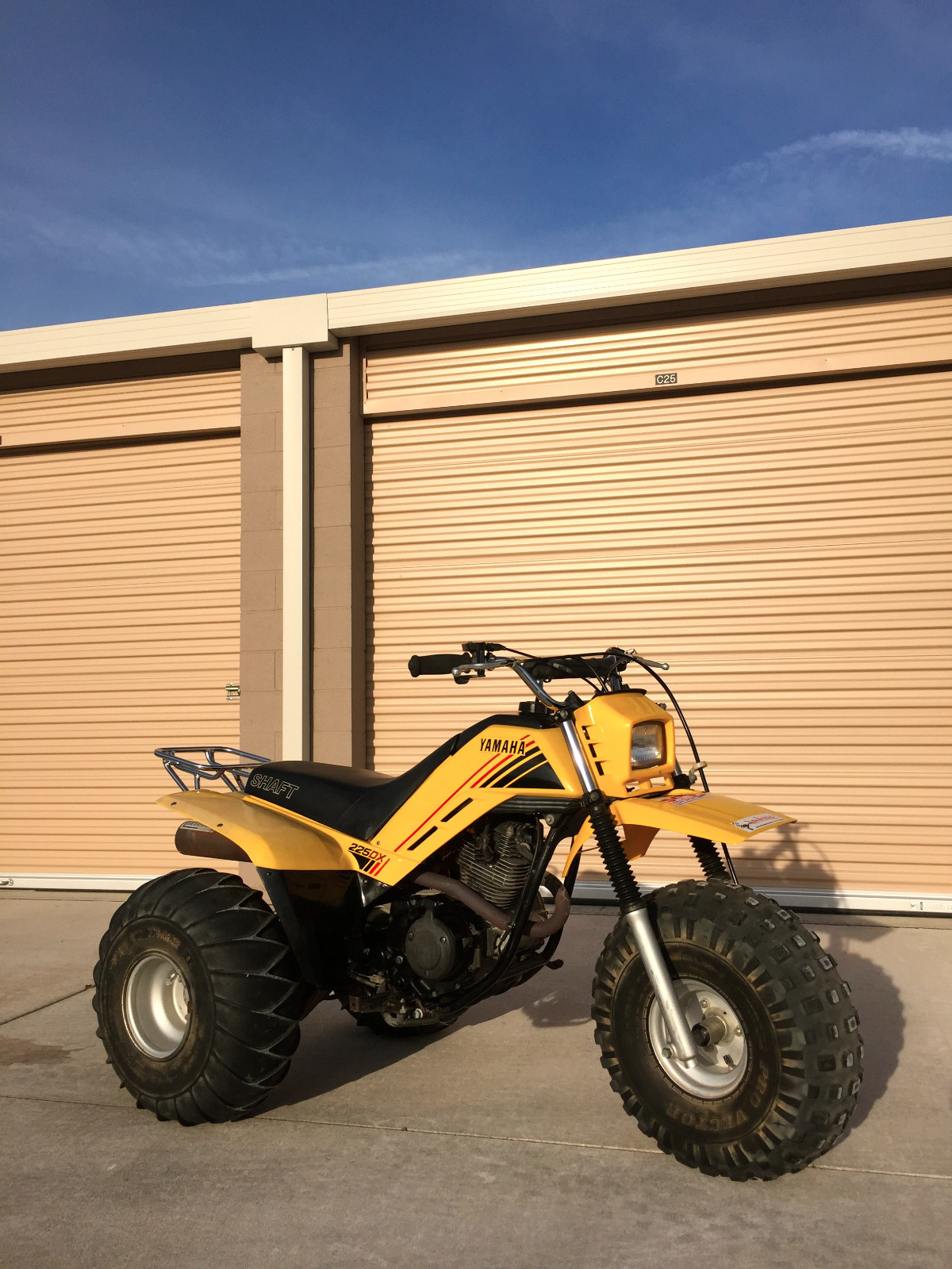 Yamaha 225dx ATC Three Wheeler 1985 Nice Clean Shape Tri Moto Tri Z 200x Origina