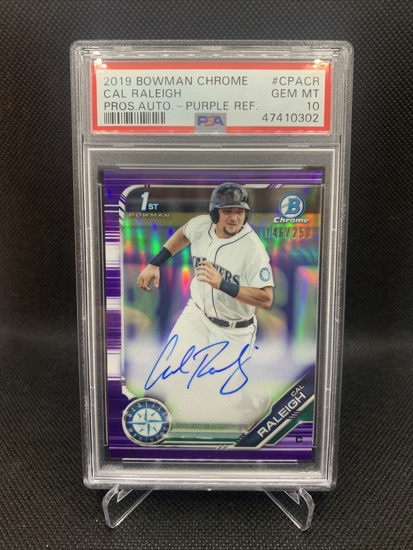 Cal Raleigh Baseball Card Database Newest Products will be shown