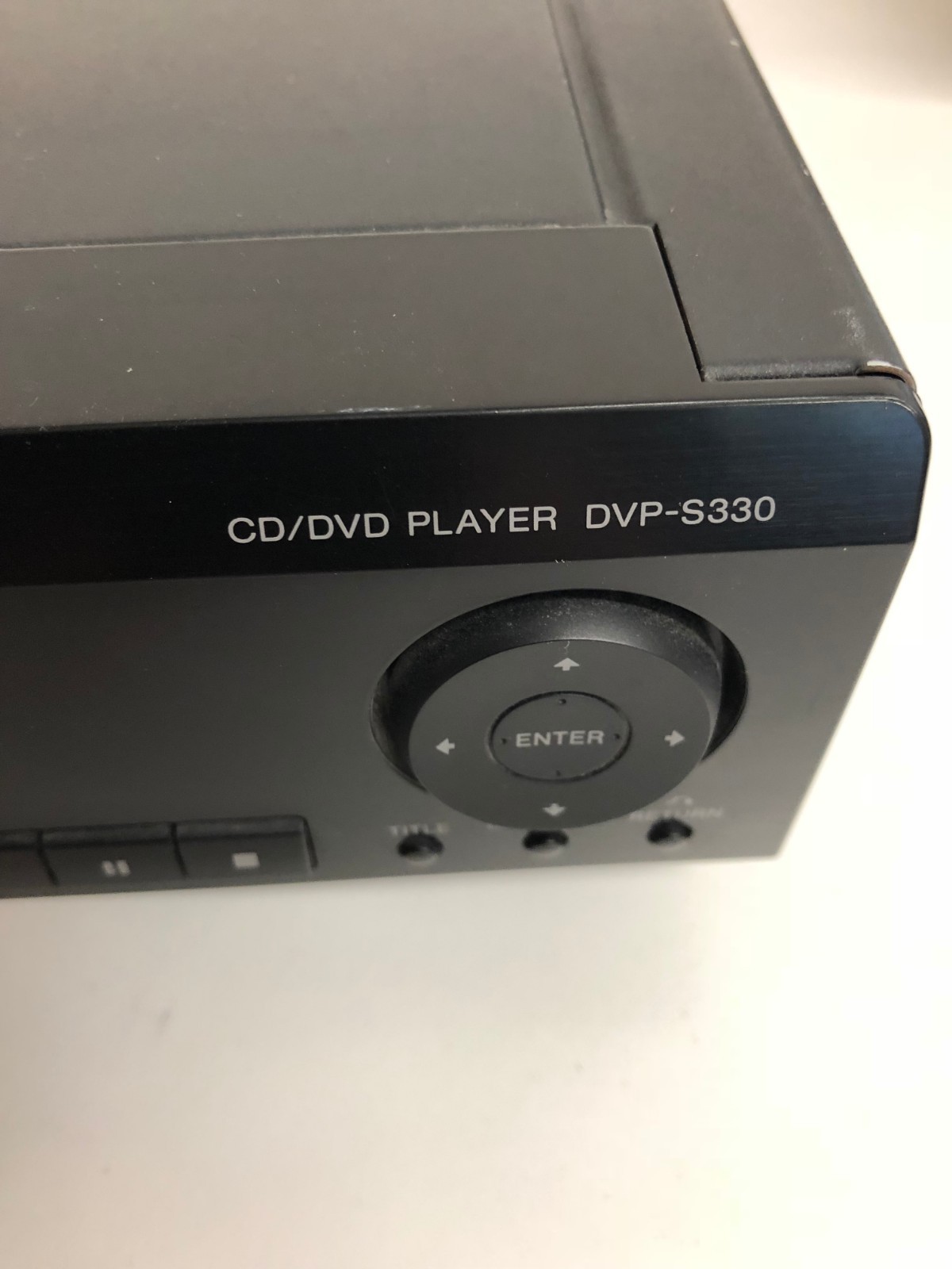 Sony DVP-S330 DVD Player Tested Works Nicely Cords Included