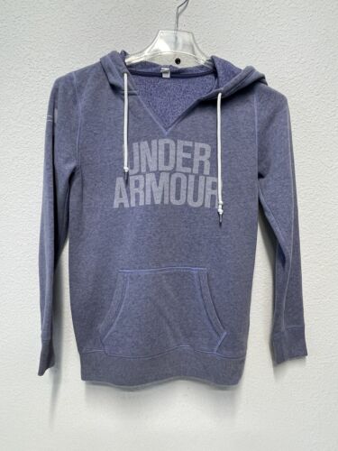 Under Armour Women's XS Hoodie Lavender LS V Cut Neck Logo