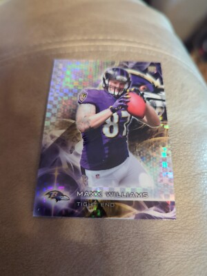 2015 Topps Platinum X-Fractor Max Williams #140 Rookie RC Ravens Football Card