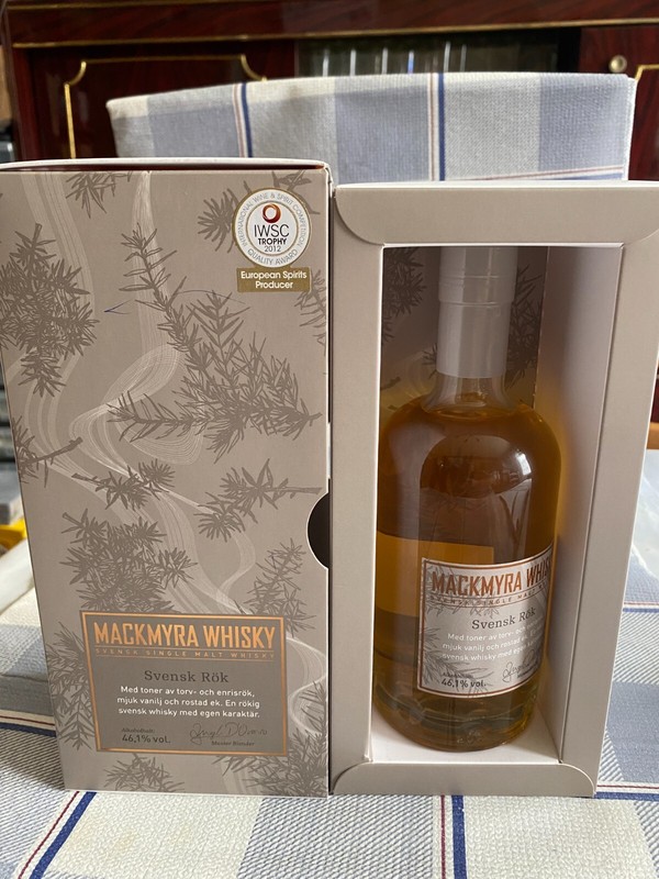 Mackmyra Svensk Rok Svensk Single Malt Whisky Suede