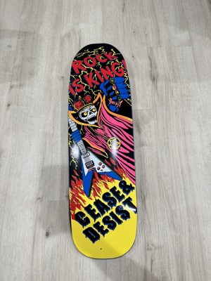Rudy Johnson Cease and Desist Almost Rodney Mullen Rock is King Skateboard Deck