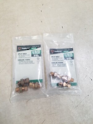 6 Pack - Southwire SB10-14CQ3 Copper 3PK Split Bolt Connector 12 10 SOL/STR