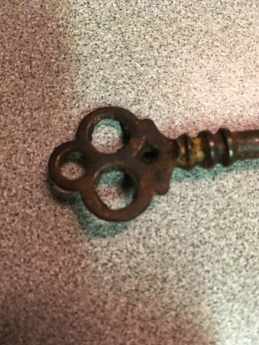 Antique Victorian Skeleton Barrel Key