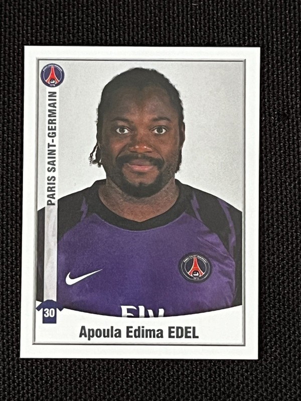 Sticker Panini Foot 2011 Apoula Edima Edel Paris Sg # 371 Rookie Psa Mint