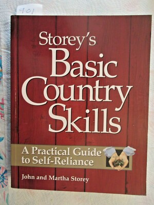 STOREY'S BASIC COUNTRY SKILLS. PAPERBACK BOOK.
