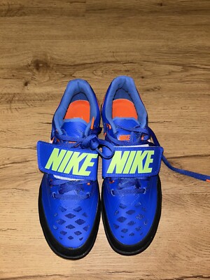 NIKE MENS ZOOM RIVAL SHOT DISCUS SHOES SIZE 6.5 NWOB RACER BLUE