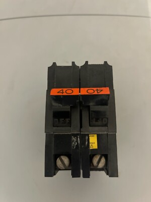 NA240 Federal Pacific 40 Amp 2 Pole Stab-Lok Breaker 2 P 40Amp 240V Used Free Sh