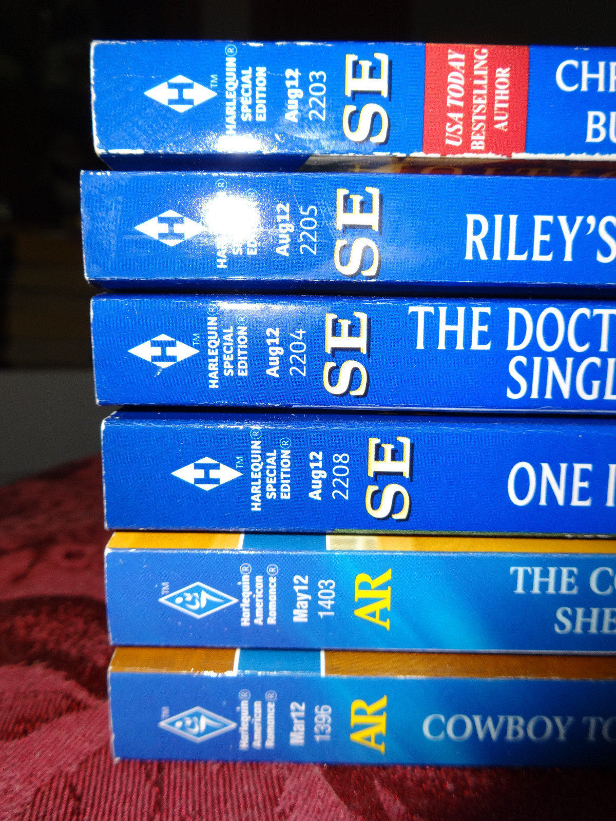 Lot of 6 Harlequin Romance books - 2 American Romance and 4 Special Edition