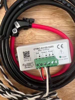 CONTINENTAL CONTROL SYSTEMS CTRC-03100-0250 Flexible Coil Current Transformer