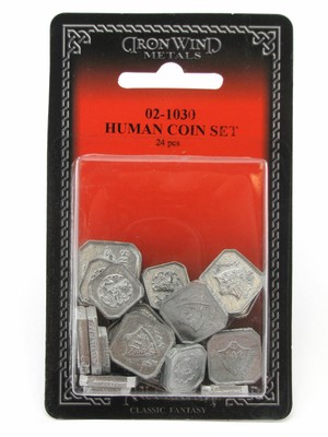 Human Coins 02-1030 Classic Ral Partha Fantasy RPG Accessory