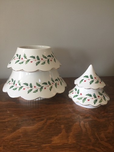 Lenox Holiday Archives  Christmas Tree Cookie Jar