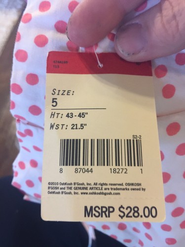 girls clothes size 5