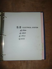 Kubota G1700 G1800 G1900 G2000 Garden Tractor Electrical Wiring Diagram