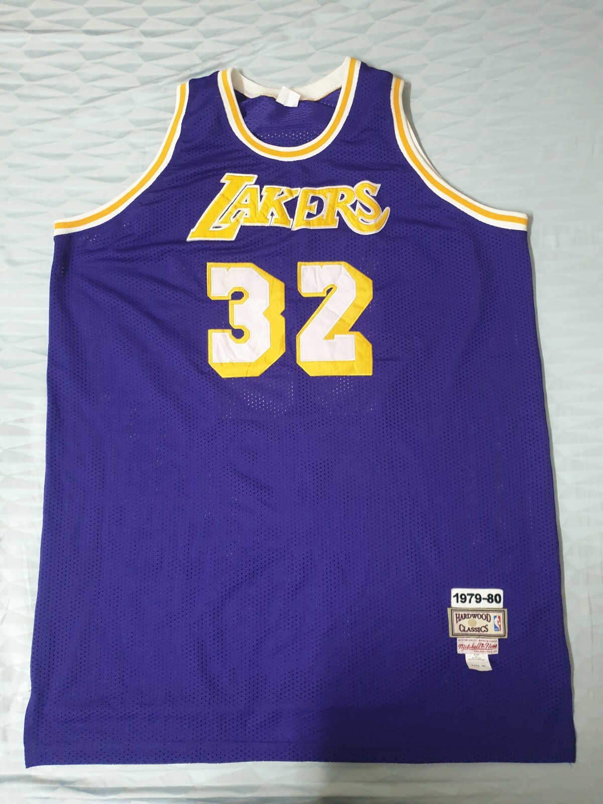 Los Angeles Lakers Magic Johnson #32 Basketball NBA Mitchell