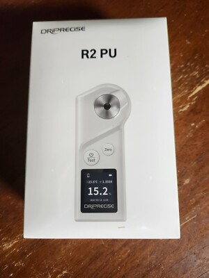 Difluid Digital Smart Brix Refractometer Concentration Meter ±0.1% Precision