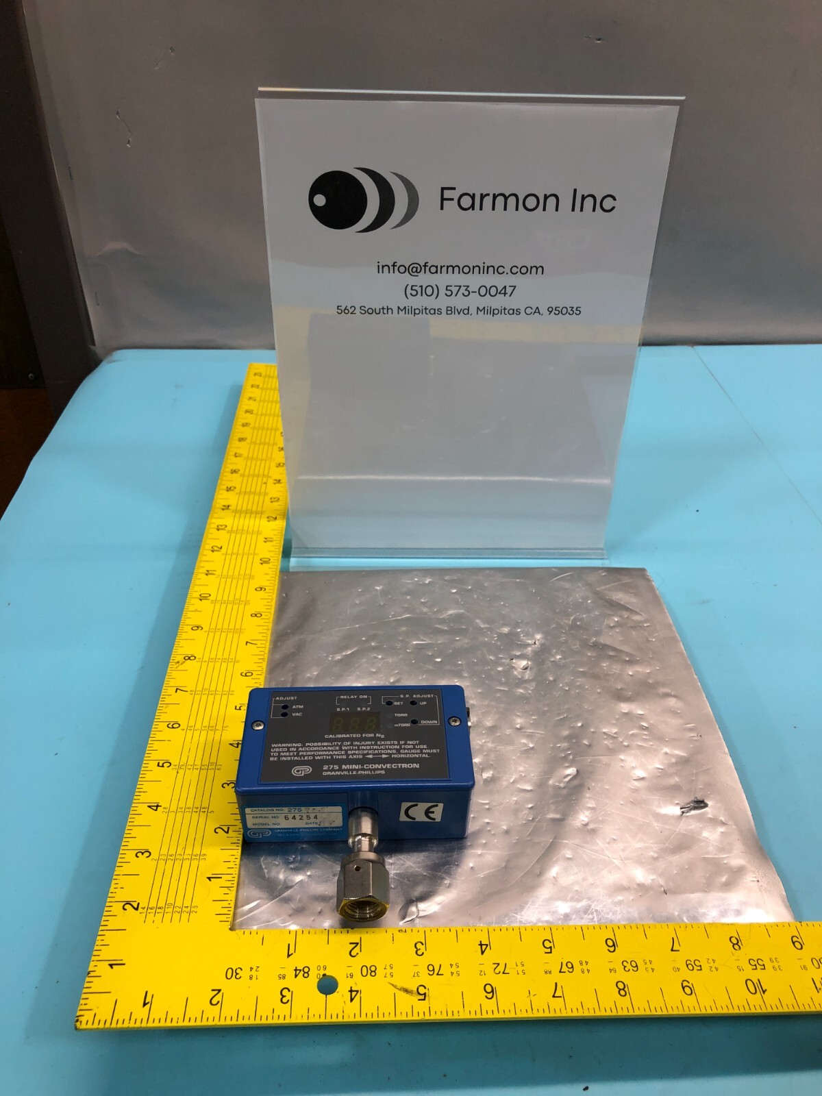 GRANVILLE PHILLIPS 275905 MINI-CONVECTRON CONTROLLER, 163500