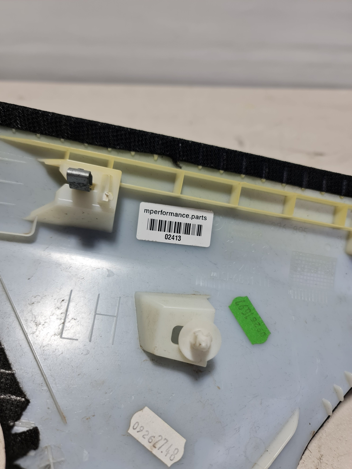 0 Bmw 2017-2020 430I - REAR LEFT Upper C Pillar TRIM / Panel 7276895 51437276895 image 5
