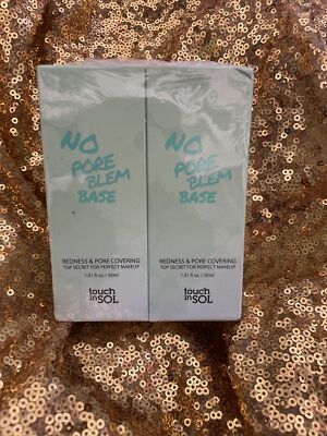 2 touch in Sol No Pore Blem base. Redness & Pore Covering. 30mL. Exp: 01/24/26