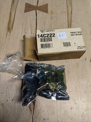 NEW RELIANCE ELECTRIC 14C222  CONTROL BOARD 0-57002