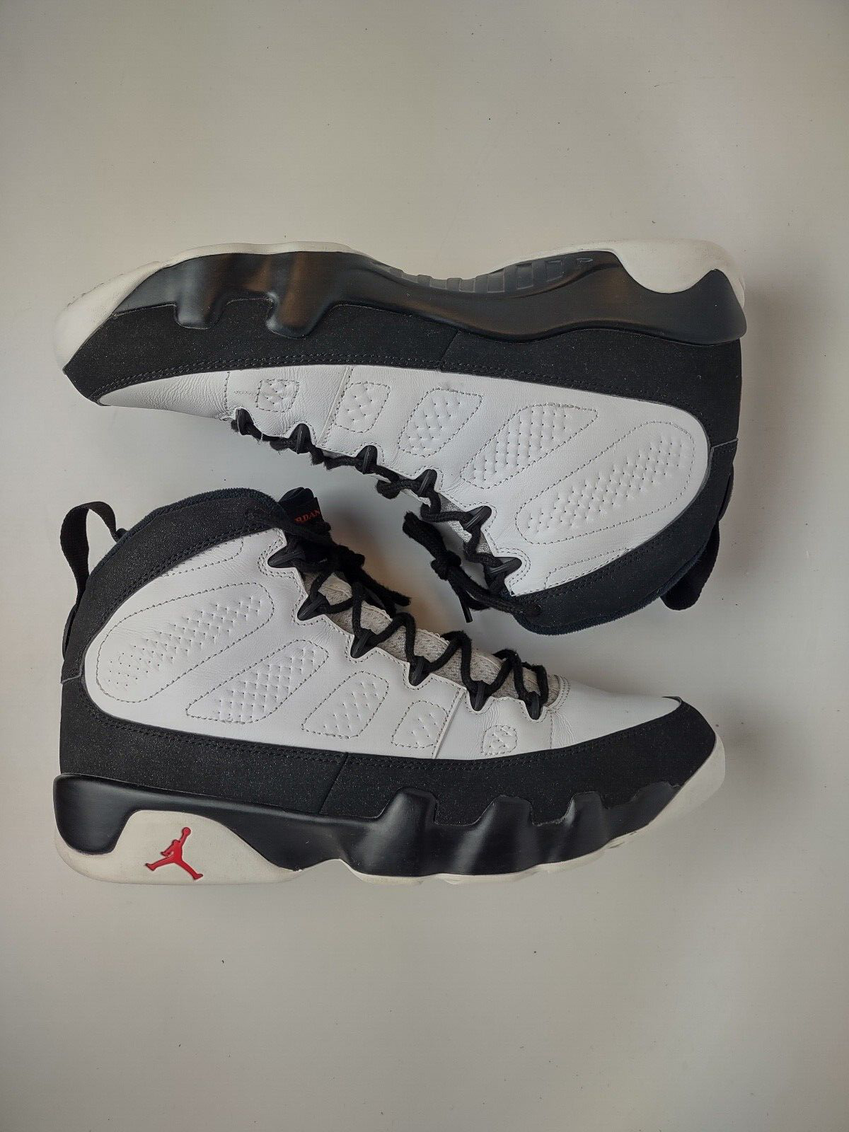 

Мужские кроссовки Nike Air Jordan 9 IX Retro Space Jam White Black Red 302370-112 10,5, Белый, Nike Air Jordan 9