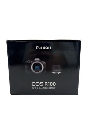 BRAND NEW - Canon EOS R100 Mirrorless Camera with 18-45mm Kit Lens