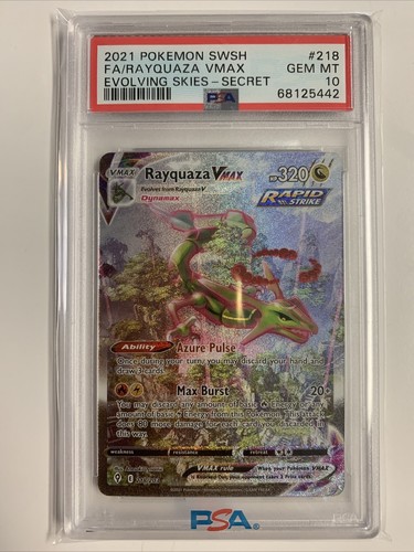 rayquaza vmax 218/203 ポケモンカード　2set Amazon.com: Rayquaza VMAX - 218/203 - Secret Rare - Sword