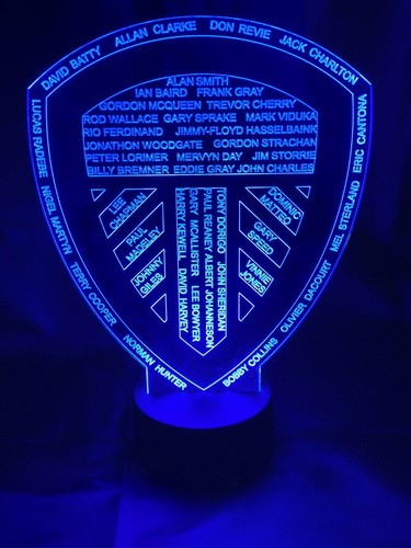 LEEDS UNITED FOOTBALL CLUB TOP PLAYERS LED Light Remote &hellip;